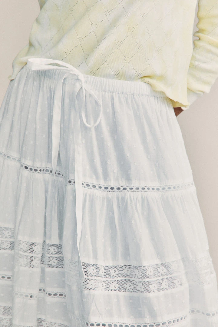 LoveShackFancy Skirts Donna Midi Skirt 4 LoveShackFancy Skirts Donna Midi Skirt