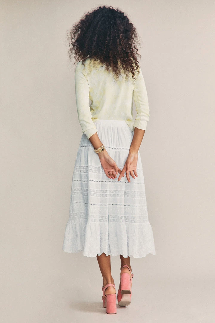 LoveShackFancy Skirts Donna Midi Skirt 6 LoveShackFancy Skirts Donna Midi Skirt