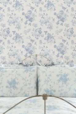 LoveShackFancy Everblooming Rosettes Wallpaper Home Decor