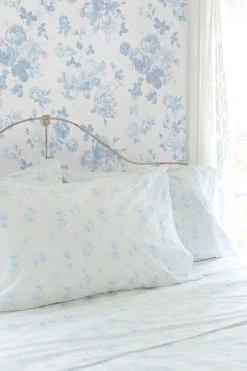 LoveShackFancy Everblooming Rosettes Wallpaper Home Decor