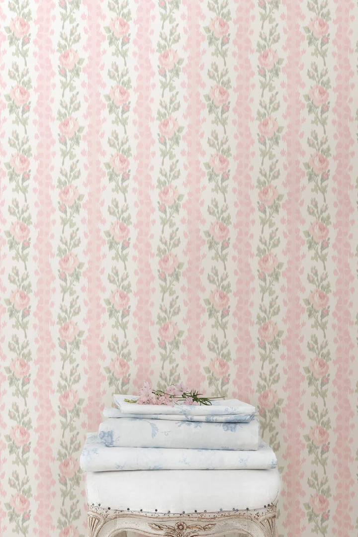 LoveShackFancy Blooming Heirloom Wallpaper Home Decor 4 LoveShackFancy Blooming Heirloom Wallpaper Home Decor