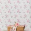 LoveShackFancy Home Decor Ikat Rose Wallpaper 1 LoveShackFancy Home Decor Ikat Rose Wallpaper