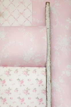 LoveShackFancy Chandelier Gates Wallpaper