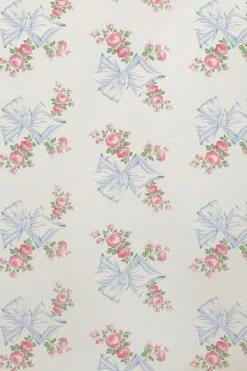 LoveShackFancy Home Decor Rosa Beaux Wallpaper