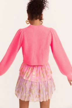 LoveShackFancy Tops Avignon Cropped Cardigan Sweater 17 LoveShackFancy Tops Avignon Cropped Cardigan Sweater