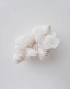 LoveShackFancy Little Girls Bebe Theory Knit Slippers