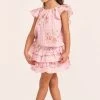 LoveShackFancy Girls Billie Skirt Little Girls
