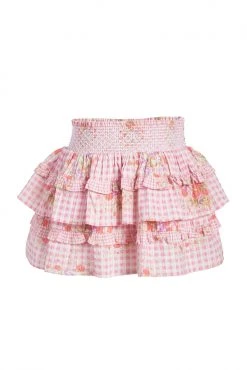 LoveShackFancy Girls Billie Skirt Little Girls