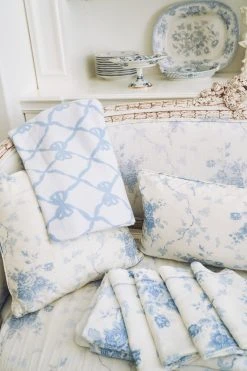 LoveShackFancy Bow Throw Blanket New Arrivals