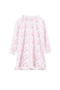 LoveShackFancy LSF X Stripe & Stare Girls Long Nightdress Little Girls 11 LoveShackFancy LSF X Stripe & Stare Girls Long Nightdress Little Girls