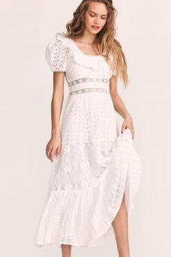 LoveShackFancy Stassie Maxi Dress
