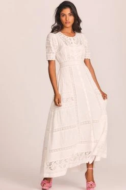 LoveShackFancy Kylen Victorian Maxi Dress