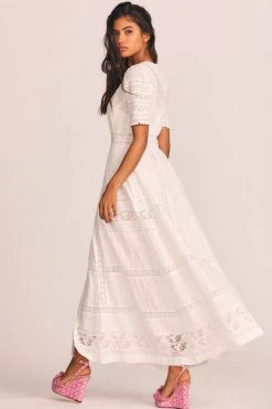 LoveShackFancy Kylen Victorian Maxi Dress