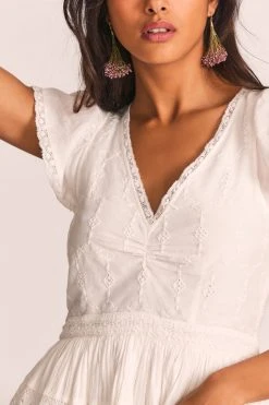 LoveShackFancy Abena Midi Dress Dresses