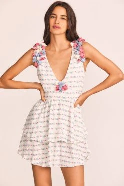 LoveShackFancy Shayna Mini Dress Dresses