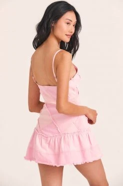LoveShackFancy Pera Mini Dress