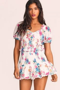 LoveShackFancy Jarrah Mini Dress Dresses