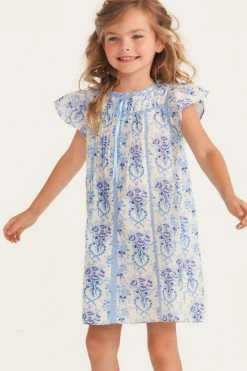 LSF Girls Flutter Sleeve Dress Mommy & Me