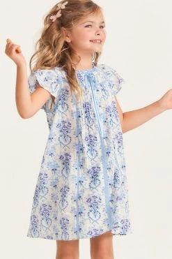 LSF Girls Flutter Sleeve Dress Mommy & Me