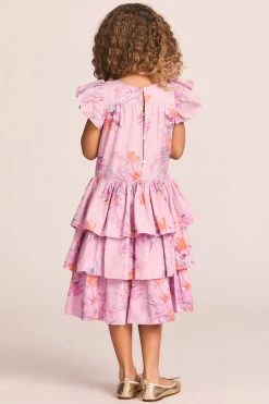 LoveShackFancy Girls Callie Dress Little Girls 10 LoveShackFancy Girls Callie Dress Little Girls