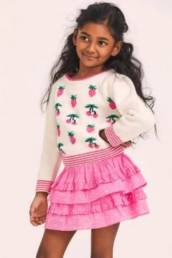 LoveShackFancy Girls Billie Skirt Little Girls