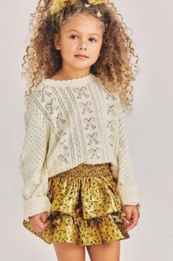 LoveShackFancy Girls Billie Skirt