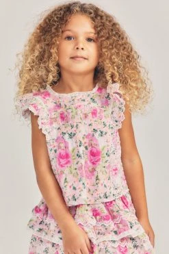 LoveShackFancy Little Girls Girls Alodie Top