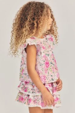LoveShackFancy Little Girls Girls Alodie Top