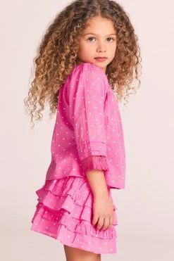 LoveShackFancy Girls Alanza Top