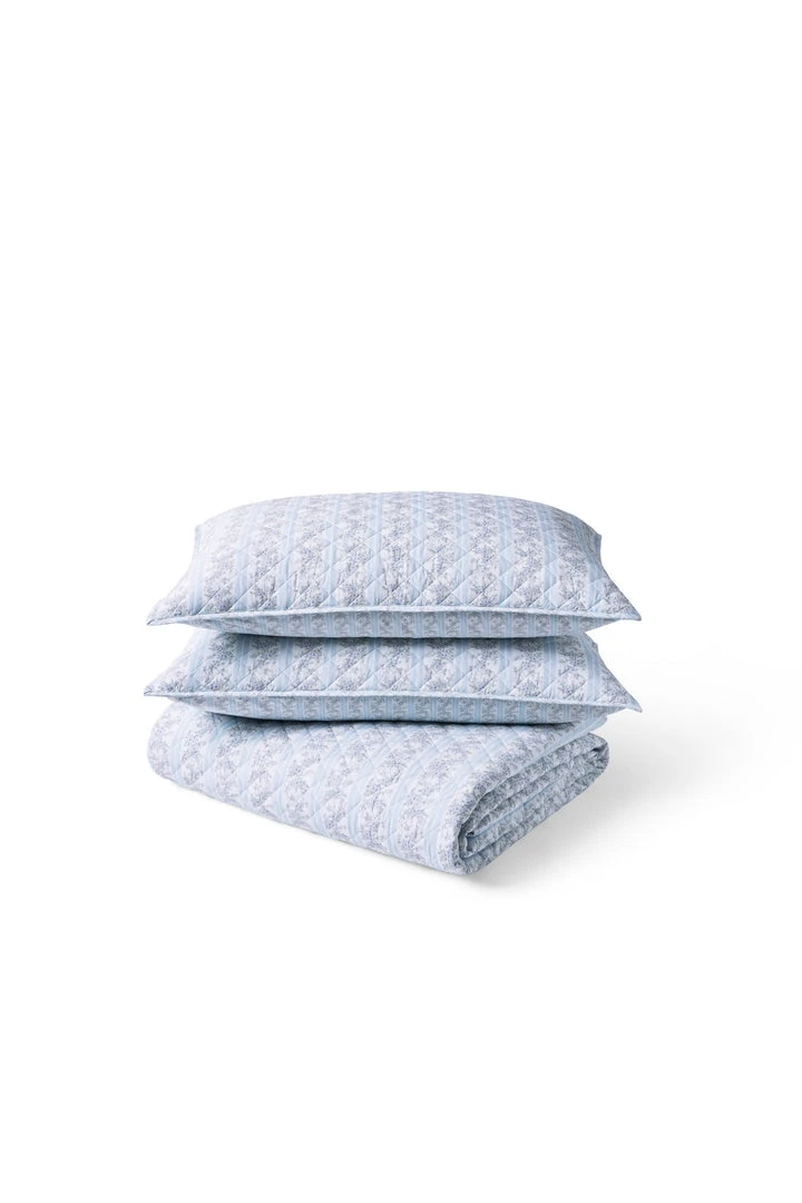 LSF Marigold Wreath Quilt And Sham Set 5 LSF Marigold Wreath Quilt And Sham Set