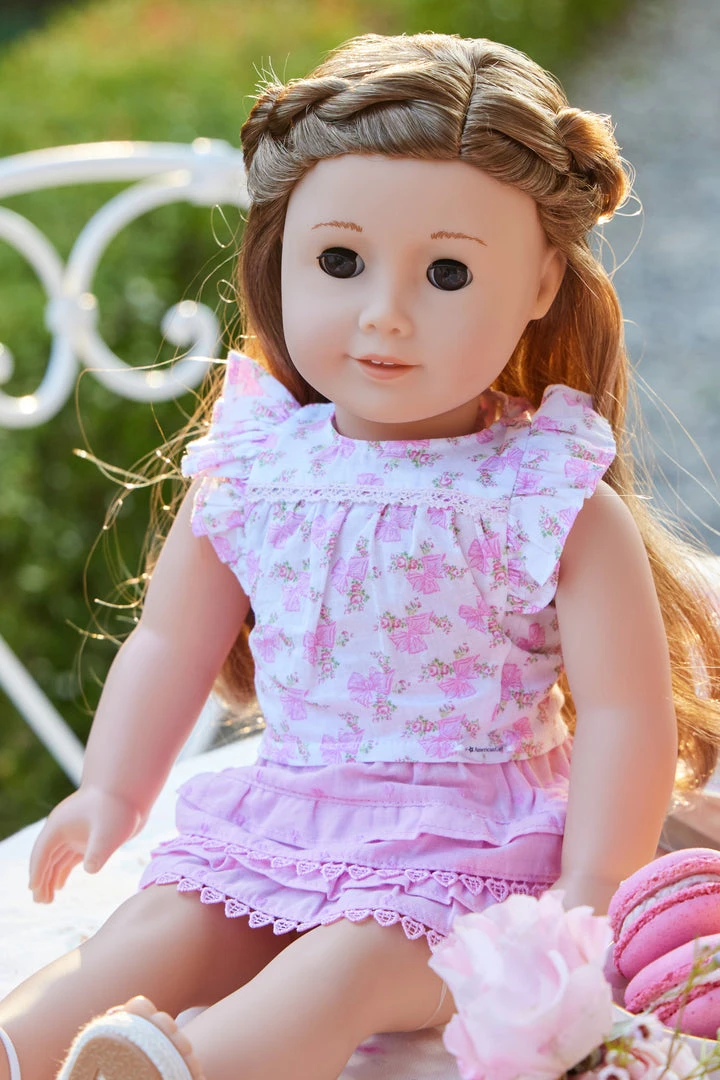 LoveShackFancy X American Girl Doll Fancy Flutter Top 2 LoveShackFancy X American Girl Doll Fancy Flutter Top