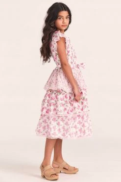 LoveShackFancy X American Girl Girls Garden Party Dress