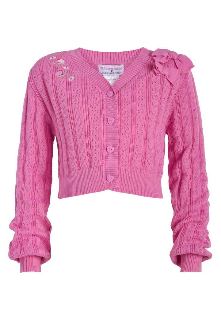 LoveShackFancy X American Girl Girls Garden Party Cardigan 7 LoveShackFancy X American Girl Girls Garden Party Cardigan