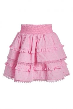 LoveShackFancy X American Girl Girls Rosy Ruffle Billie Skirt
