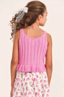 LoveShackFancy X American Girl Girls Garden Party Peplum Top 12 LoveShackFancy X American Girl Girls Garden Party Peplum Top