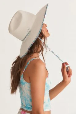 LSF LoveShackFancy X Hurley Straw Hat The Vacation Edit