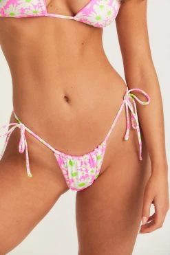 LSF LoveShackFancy X Hurley Reversible Cheeky Bikini Bottom Swim