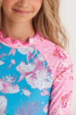 LSF LoveShackFancy X Hurley Girls One Piece Rashguard Mommy & Me