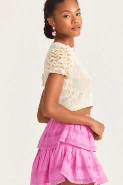 LSF Preilla Crop Cardigan