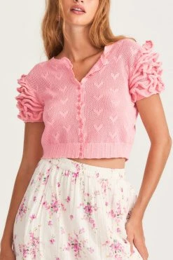 LSF Preilla Crop Cardigan