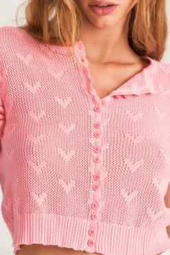 LSF Preilla Crop Cardigan