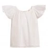 LoveShackFancy Girls Kairi Top Forever Whites