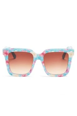 LSF Accessories Novella Floral Sunglasses