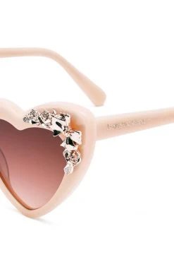 LSF Accessories Amalia Heart Sunglasses