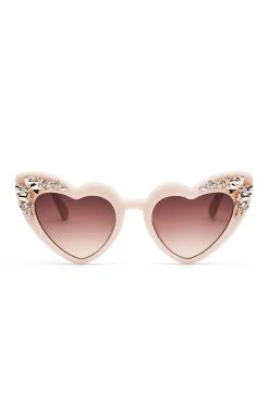 LSF Accessories Amalia Heart Sunglasses