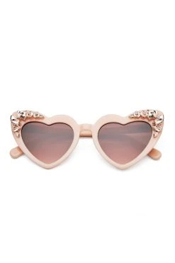 LSF Accessories Amalia Heart Sunglasses