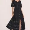 LoveShackFancy Dresses Edie Dress - BLACK