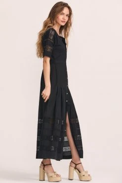 LoveShackFancy Edie Midi Dress Dresses