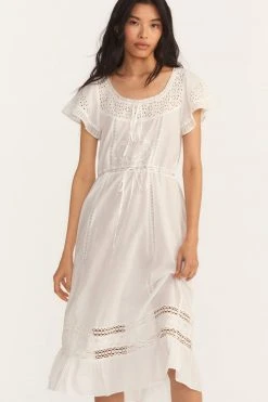 LoveShackFancy Madeline Midi Dress