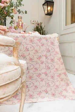 LoveShackFancy Linen Tablecloth - CHALET CREMA